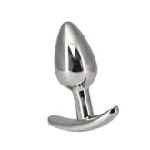 Pillow Talk Sneaky Stainless Steel Anal Plug 2.6 Inch w Swarovski Crystal Butt Plugs